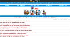 Desktop Screenshot of odiasongs.in